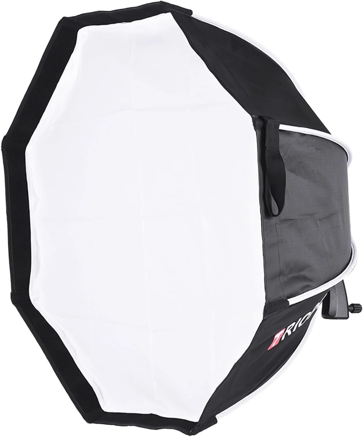 لابیموس سافت باکس هشت ضلعی تاشو 65 سانتی متری 8 میله ای با پارچه نرم و دسته برای فلاش های روی دوربین