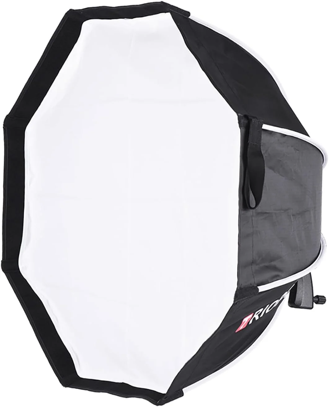 لابیموس سافت باکس هشت ضلعی تاشو 65 سانتی متری 8 میله ای با پارچه نرم و دسته برای فلاش های روی دوربین