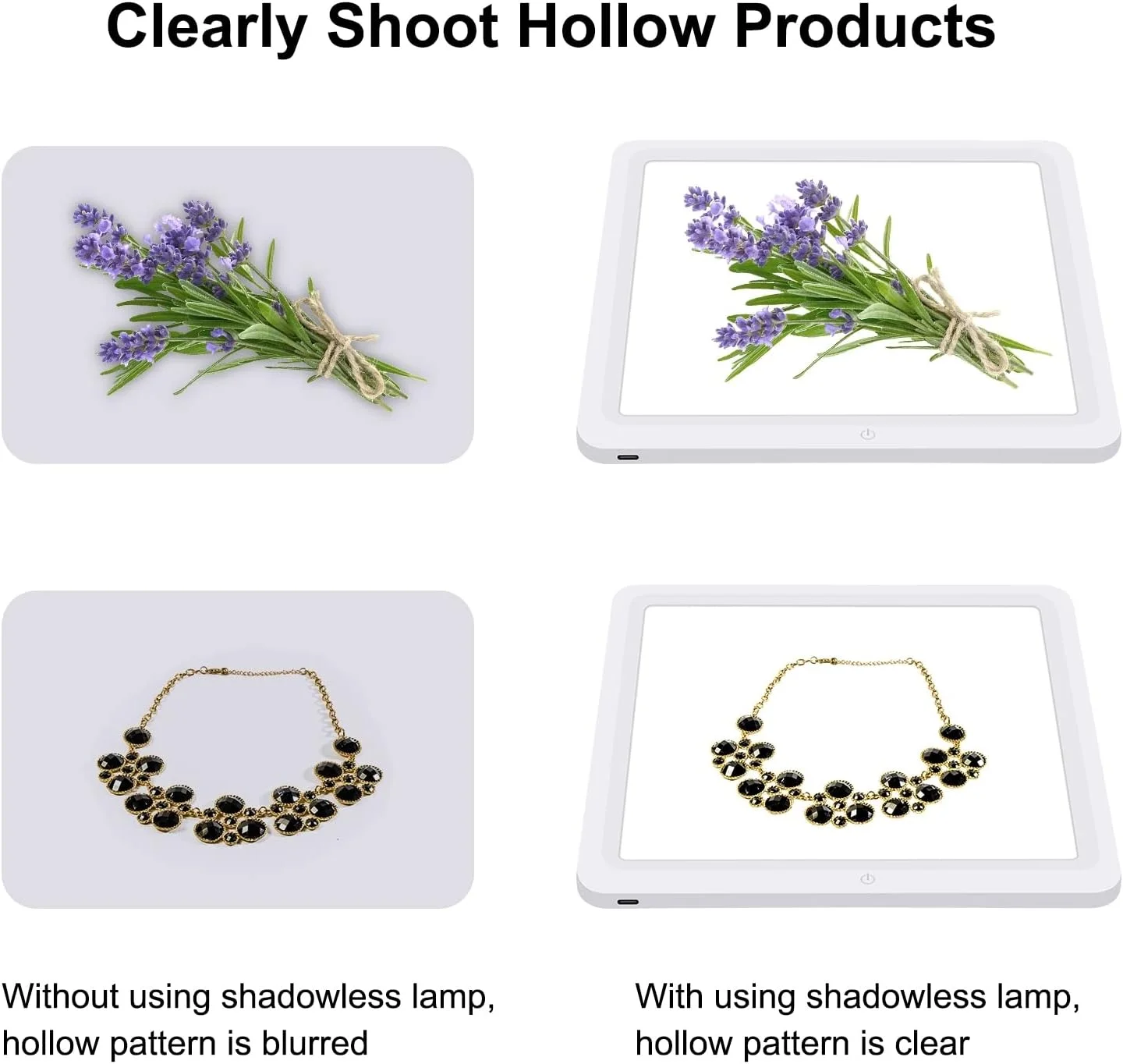 جعبه نور تاشو LED لایموس مدل PKT3201، ابعاد 31*32.7*31 سانتی‌متر، استودیوی عکس رومیزی، سافت‌باکس با نور قابل تنظیم 6000K-6500K، تغذیه از طریق USB، دارای 6 پس‌زمینه رنگی و پنل نور LED بدون سایه برای محصولات کوچک