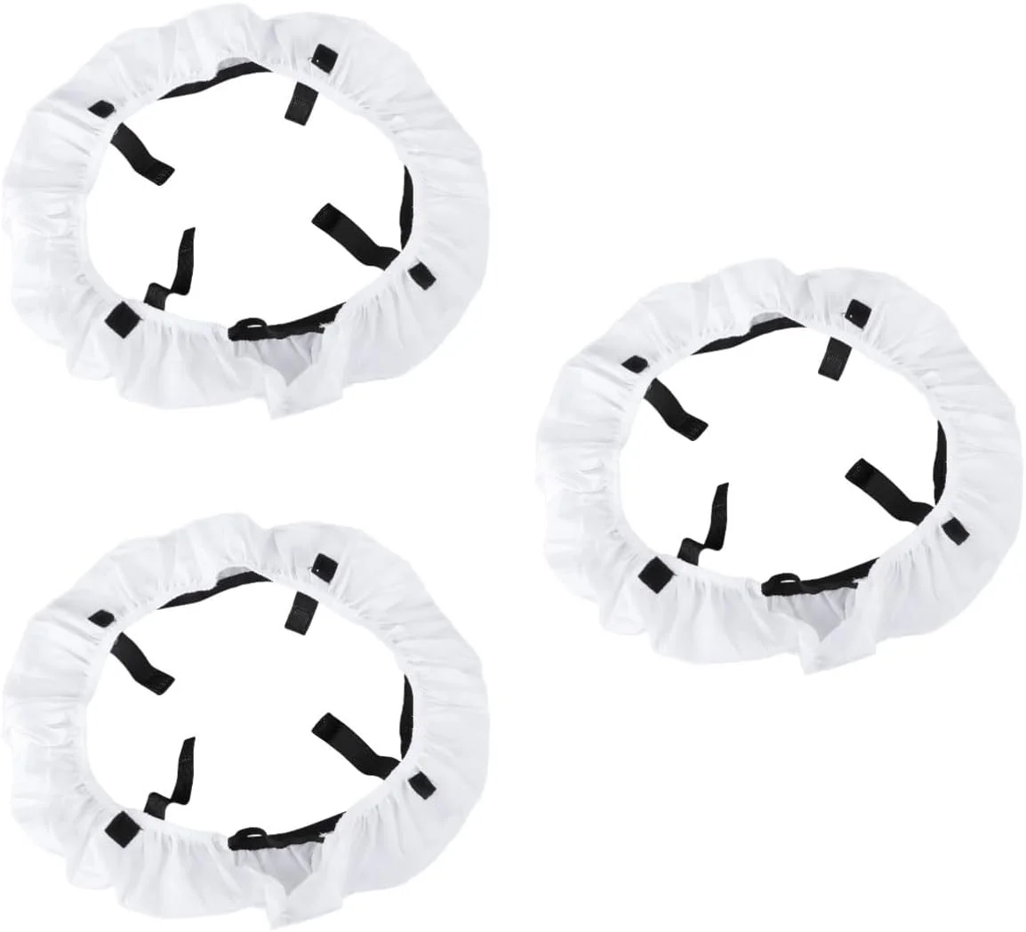 jojofuny 3 عدد نور حلقه ای LED ضروری برای عکاسی 18 اینچی، پخش کننده سافت باکس برای نایلون سبک وزن، کاهش سایه ها