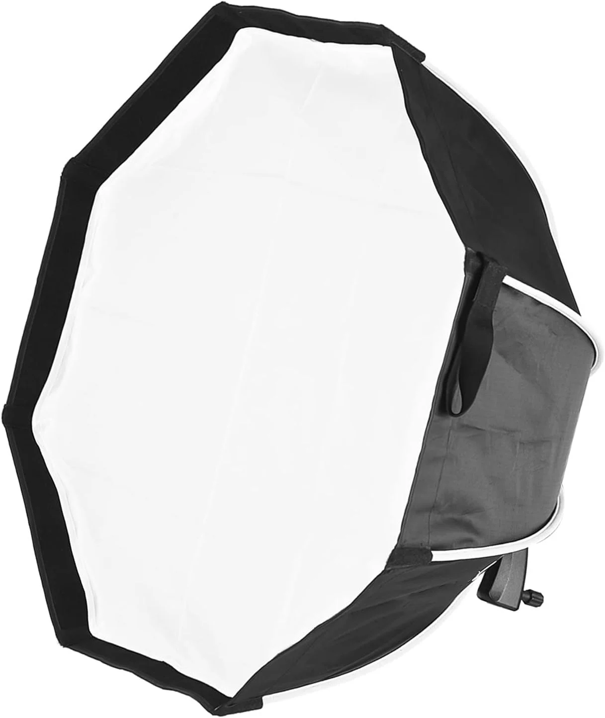 جعبه نور هشت ضلعی تاشو 65 سانتی متری Joleritc با پارچه نرم و دسته برای فلاش های روی دوربین