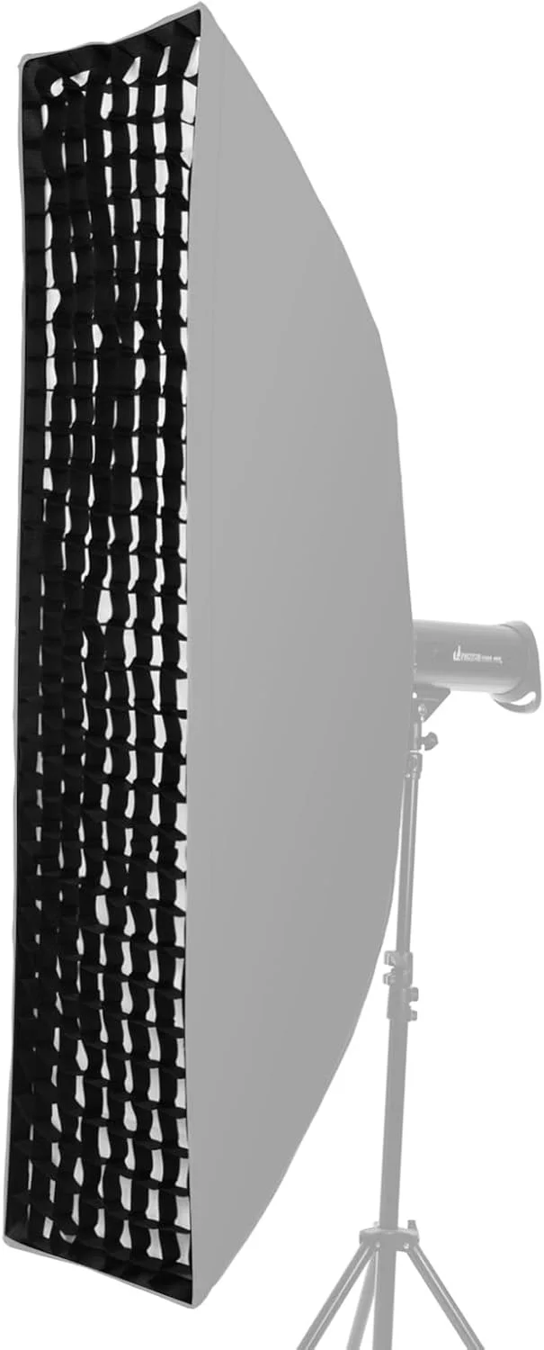 شبکه لانه زنبوری سافت باکس نواری عکاسی Joleritc 35 * 160 سانتی متر / 14 * 63 اینچ، بازتابنده سافت باکس، لوازم جانبی عکاسی پرتره