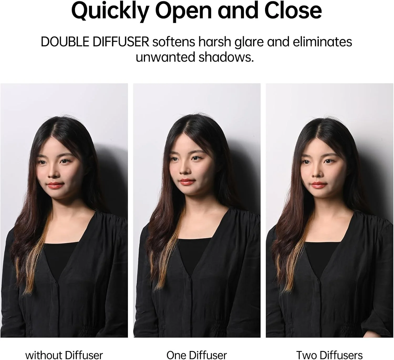 سافت باکس مستطیلی با نصب سریع جینبی به همراه گرید و مانت بوئنز، 60x90 سانتی متر