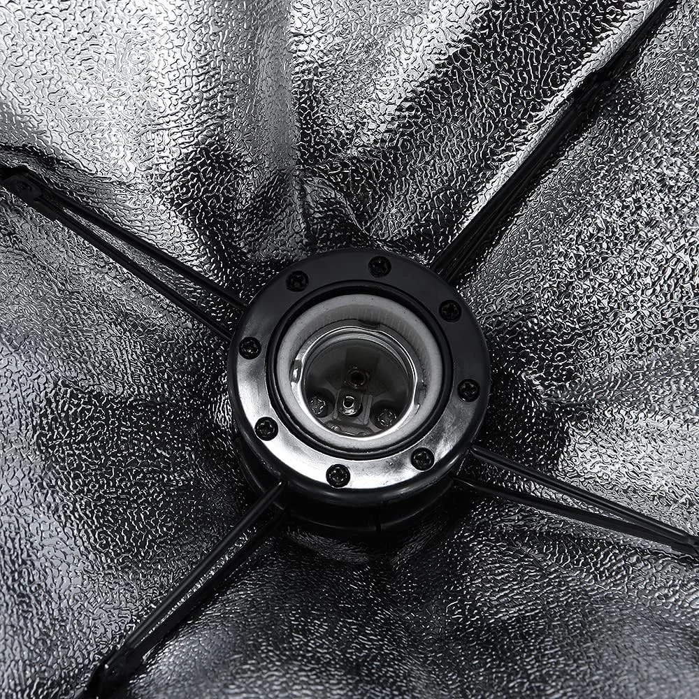 کیت تجهیزات نورپردازی استودیویی عکاسی Irovami شامل چادر نور، سافت باکس، 2 عدد لامپ 135 واتی، 2 عدد پایه TR، 2 عدد سافت باکس، 6 عدد گیره و 1 عدد کیف حمل، مناسب برای عکاسی پرتره و محصول، دوشاخه UK، 220 ولت