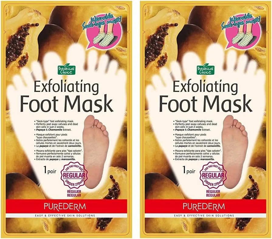 ماسک لایه بردار پا Purederm (بسته 2 عددی) ماسک لایه بردار پا Purederm (بسته 2 عددی)