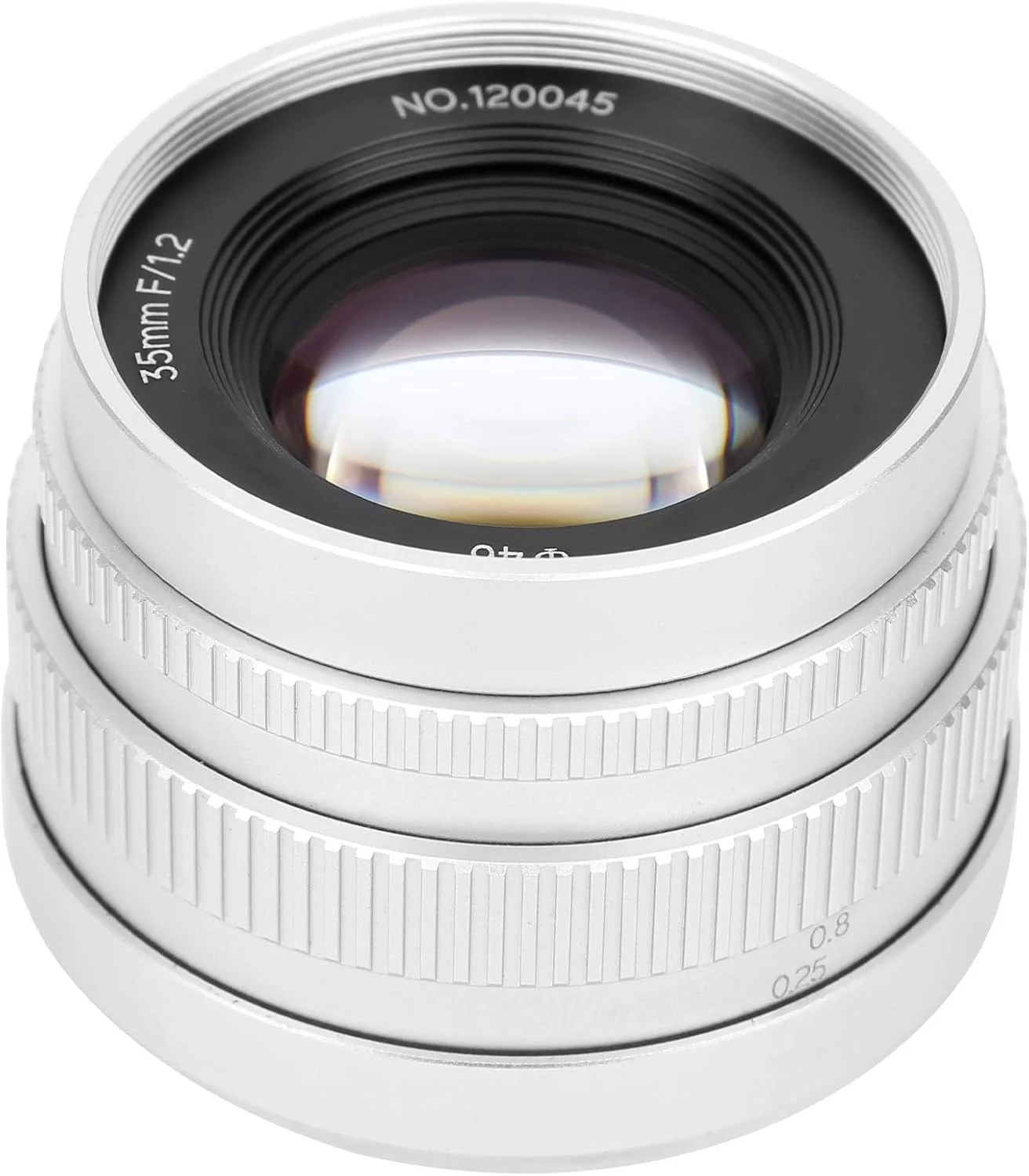 لنز پرتره، لنز با دیافراگم بزرگ، زاویه باز برای پورت M (نقره ای)