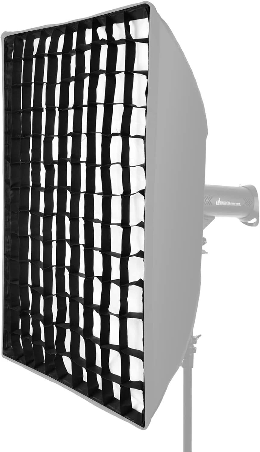 شبکه لانه زنبوری سافت باکس عکاسی ایرووامی 70 * 100 سانتی متر / 28 * 39 اینچ، رفلکتور سافت باکس، لوازم جانبی عکاسی برای پرتره و محصولات