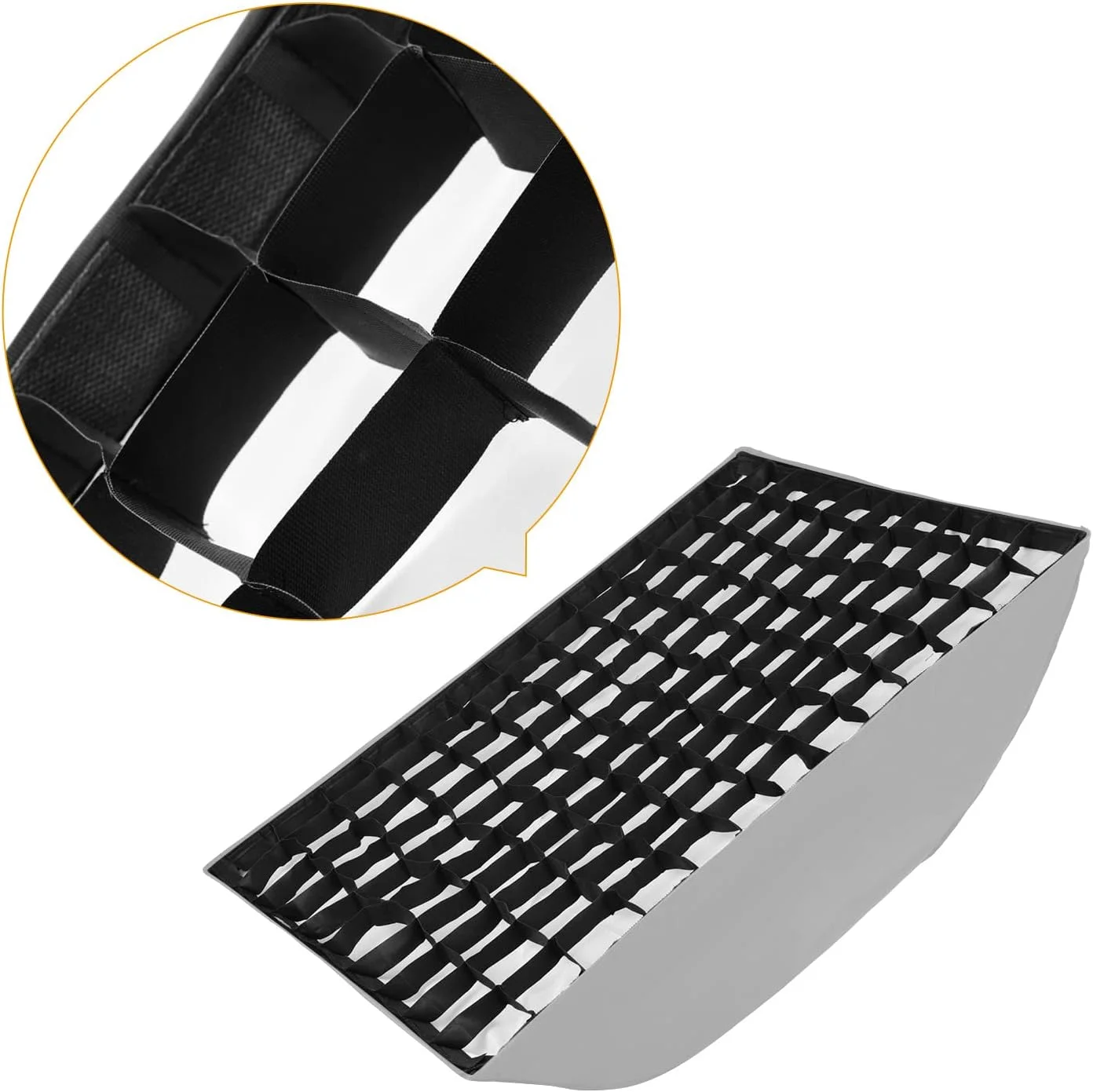 شبکه لانه زنبوری سافت باکس عکاسی ایرووامی 70 * 100 سانتی متر / 28 * 39 اینچ، رفلکتور سافت باکس، لوازم جانبی عکاسی برای پرتره و محصولات