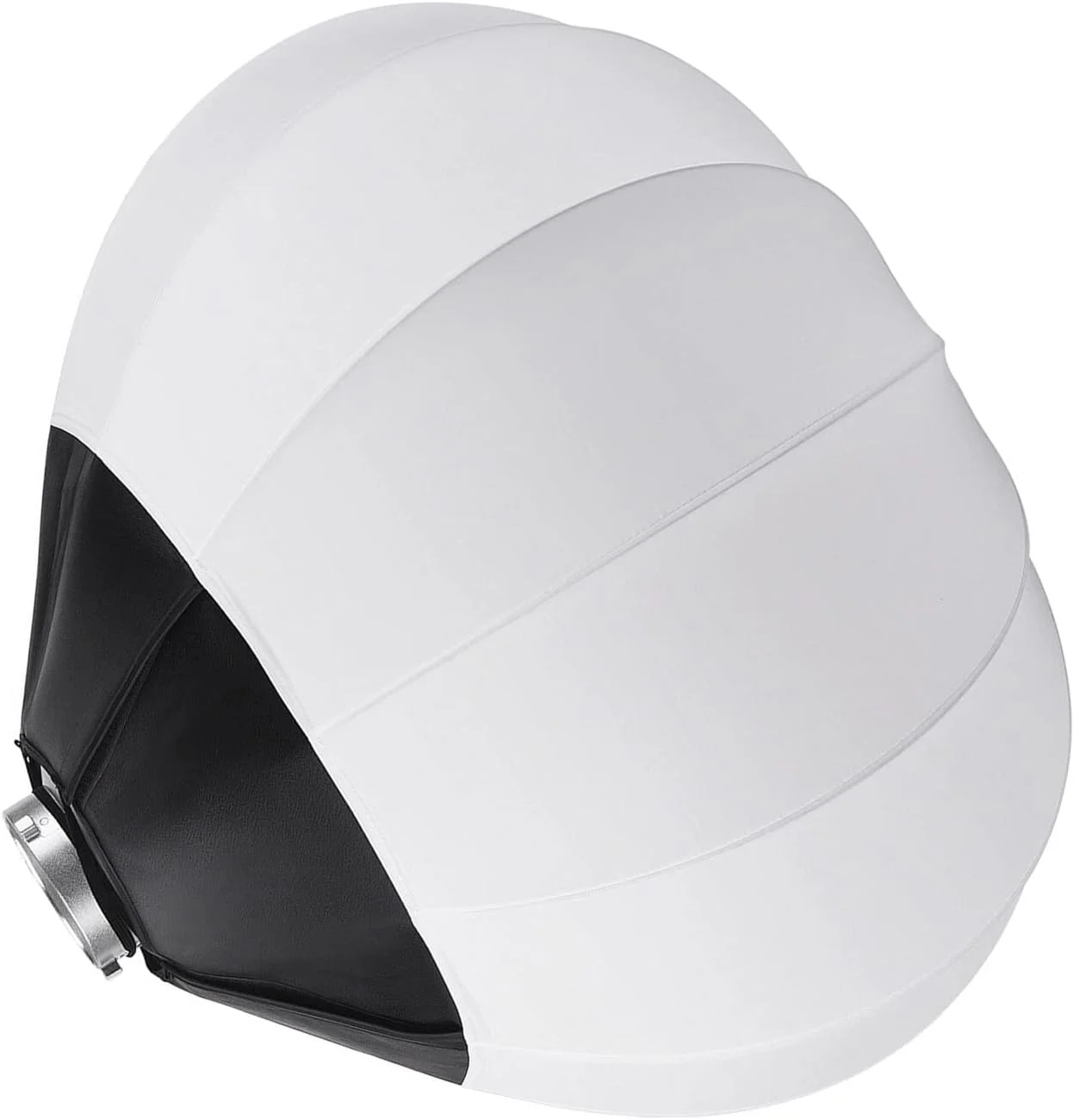 نرم باکس تاشو مدل فانوسی Irovami با قطر 85 سانتی متر، اصلاح کننده نور کروی شکل برای نورپردازی استودیویی، فلاش اسپیدلایت، نور فلاش استروب و لوازم جانبی نورپردازی عکاسی