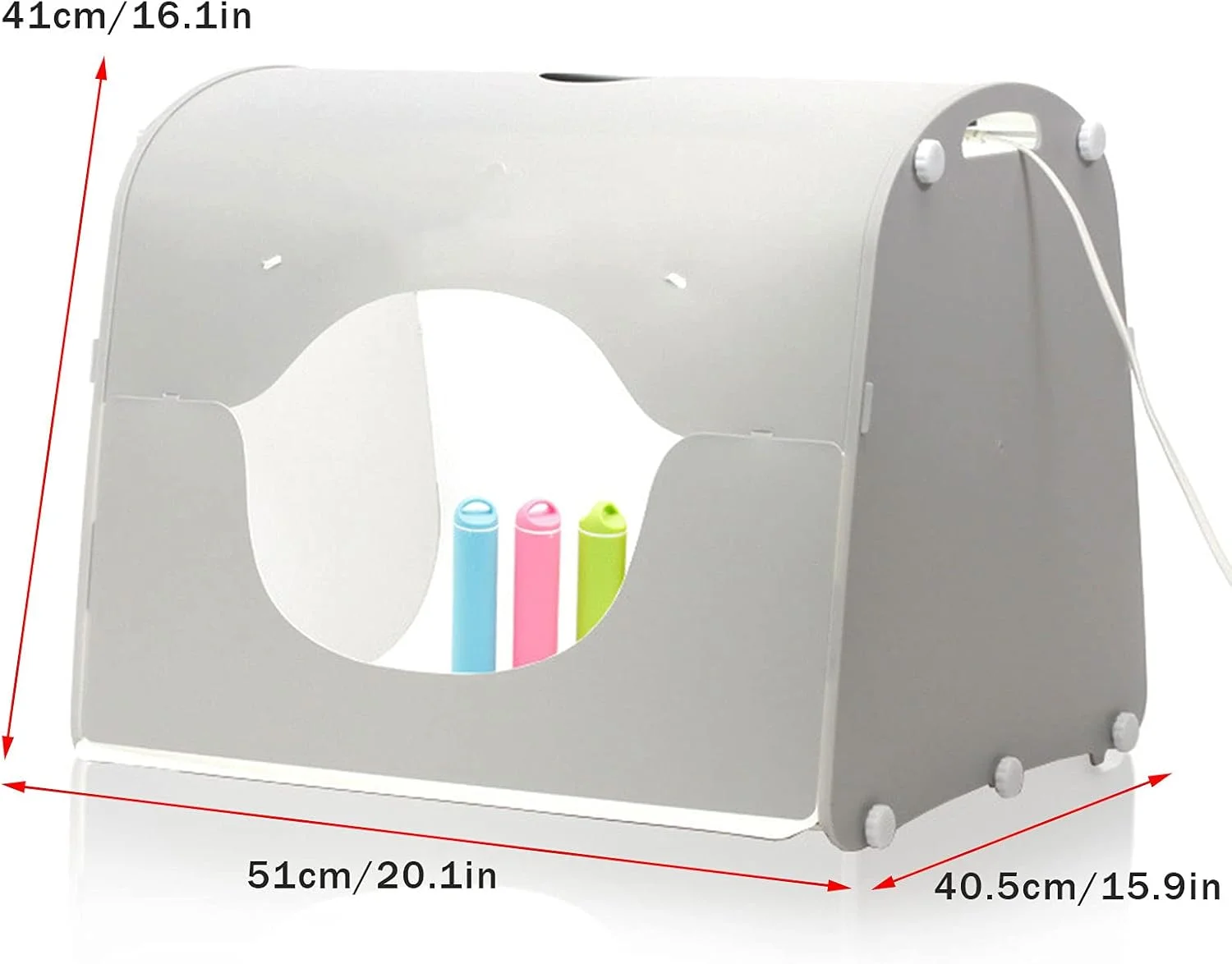 جعبه نور عکاسی LED، نور پرکننده، استودیو با کیفیت بالا، جعبه نرم کوچک، لوازم عکاسی مناسب برای استودیو