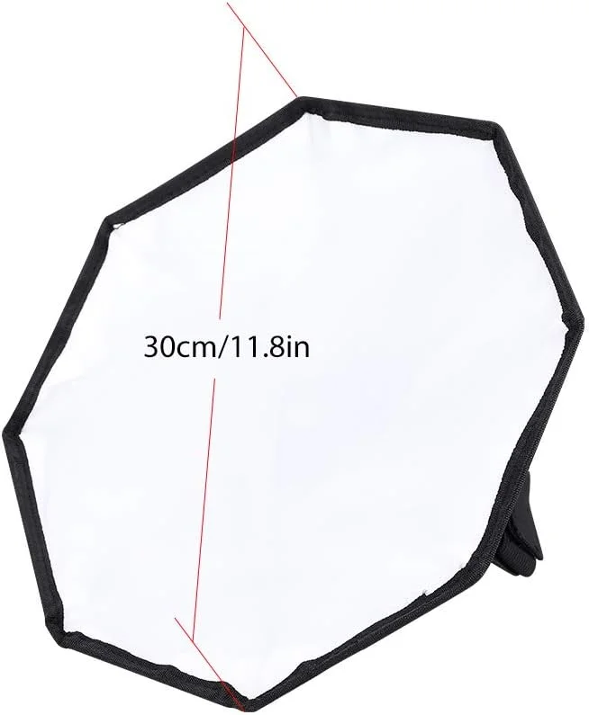 نرم‌باکس فلاش اکسترنال Haofy، سافت‌باکس با اثر نورپردازی بازتابی برای لامپ دوربین، مناسب برای عکاسان