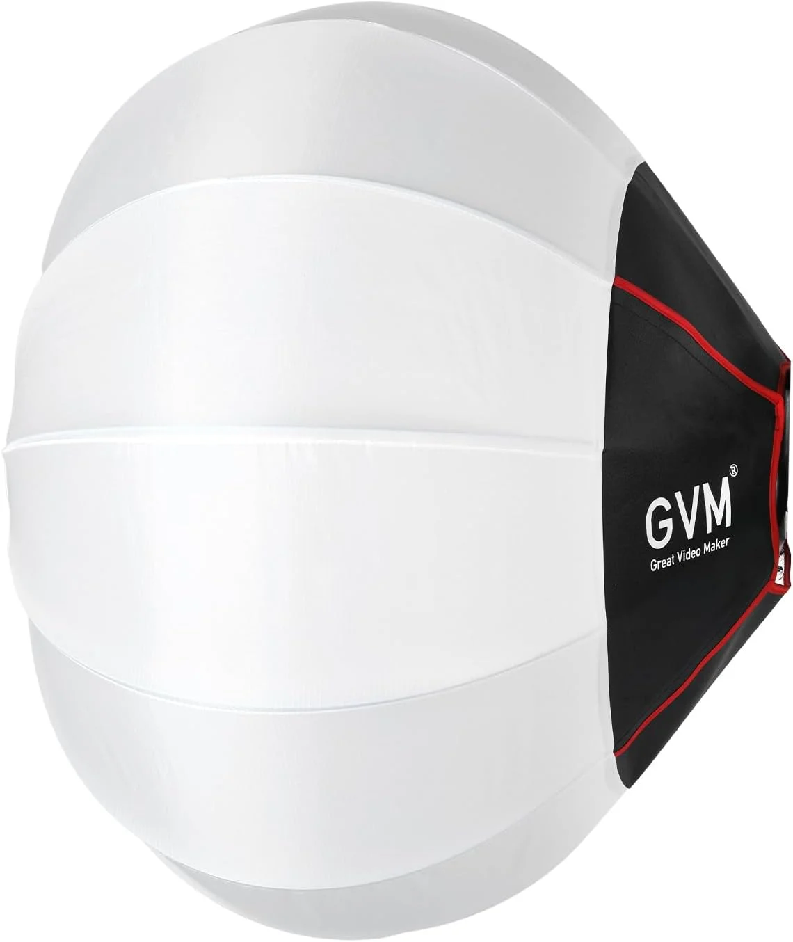 نرم‌باکس فانوسی GVM، اصلاح‌کننده نور ملایم، 66 سانتی‌متر، نصب و جمع‌شدن سریع، ارتقا یافته برای SD80D P80S SD300D SD200D SD200S ST200R ST100R PR150D PR150R و سایر نورهای با مانت بوئنز