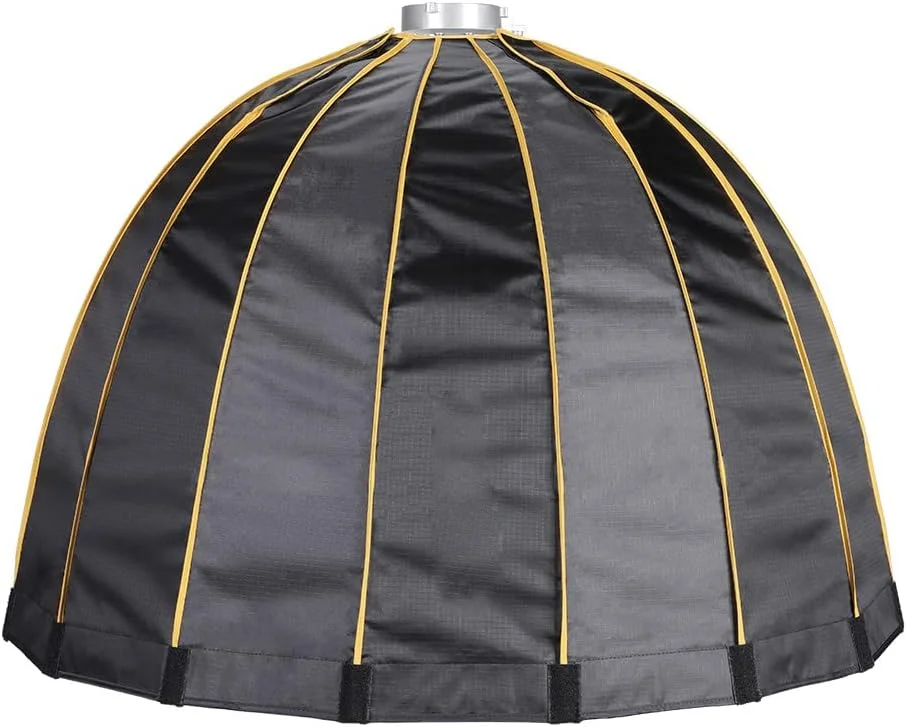 سافت باکس تاشو حرفه ای فلاش عکاسی GOWENIC در ابعاد 120/90/70 سانتی متر، لوازم جانبی عکس برتر با گرید، کیف حمل، سازگاری گسترده برای نور پایه Bowens و سایر لوازم جانبی دوربین