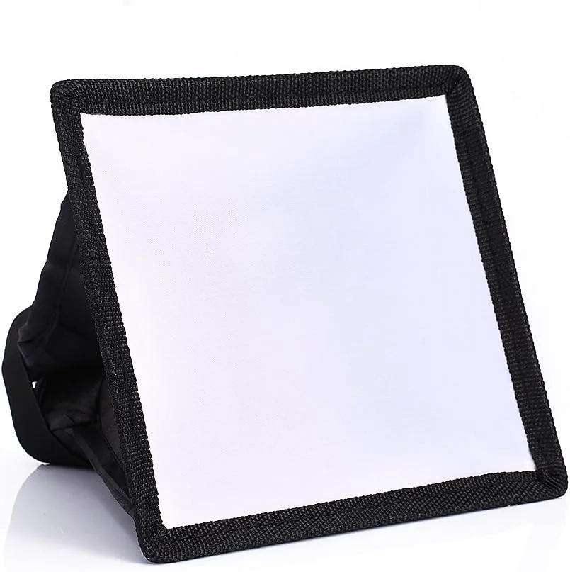 نرم کننده نور فلاش GOWENIC، 15 * 17 سانتی متر، سافت باکس سبک و قابل حمل برای فلاش
