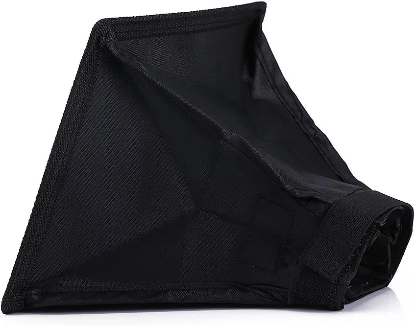 نرم کننده نور فلاش GOWENIC، 15 * 17 سانتی متر، سافت باکس سبک و قابل حمل برای فلاش