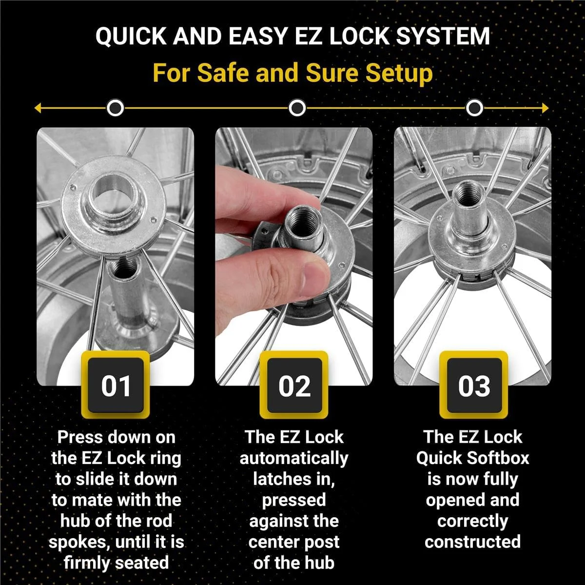 سافت باکس سریع 25 اینچی Glow EZ Lock Octa، سافت باکس پارابولیک هشت ضلعی که به راحتی باز و بسته می شود، این سافت باکس با مانت بوئنز یک سافت باکس عالی است.