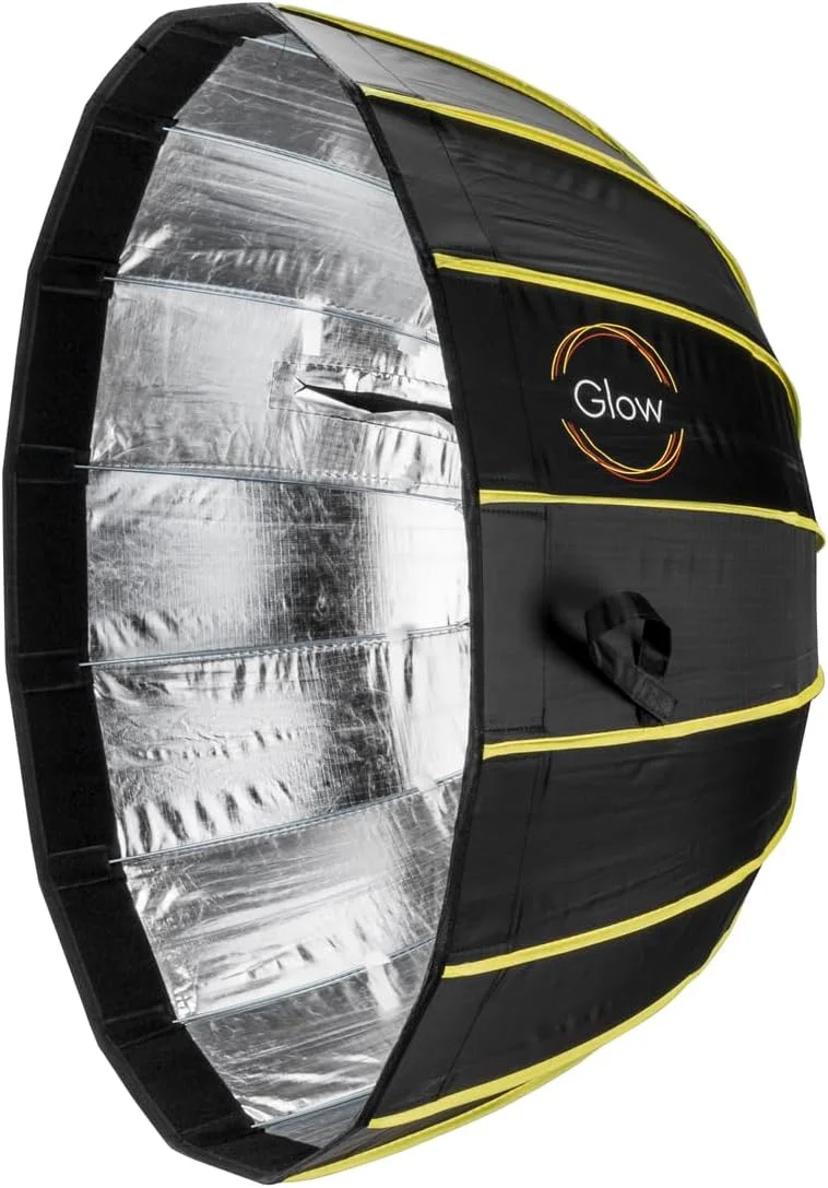 سافت باکس پارابولیک Glow EZ Lock برای Flashpoint XPLOR 300 و 400 با نصب مستقیم (65 سانتی متر - نقره ای) - Godox AD-S65