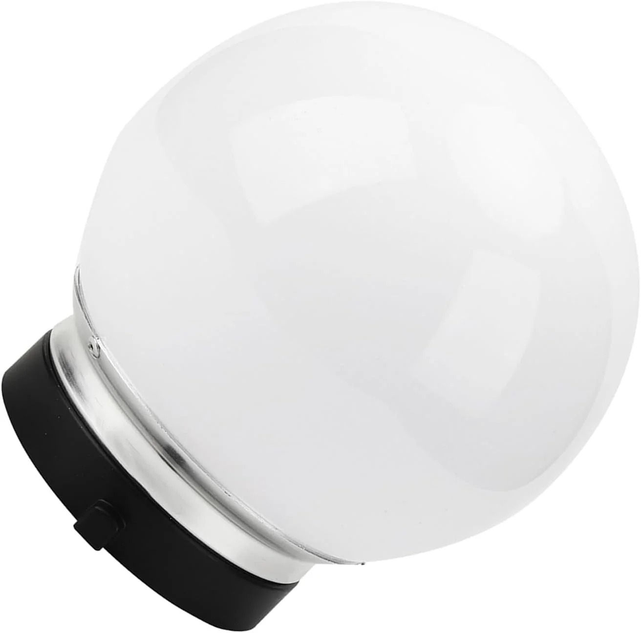 گوی پوشش نور ملایم 15 سانتی‌متری GLOGLOW برای مانت، جنس شفاف برای نورپردازی، مناسب برای استودیو عروسی و عکاسی پرتره هنری، ساختار محکم