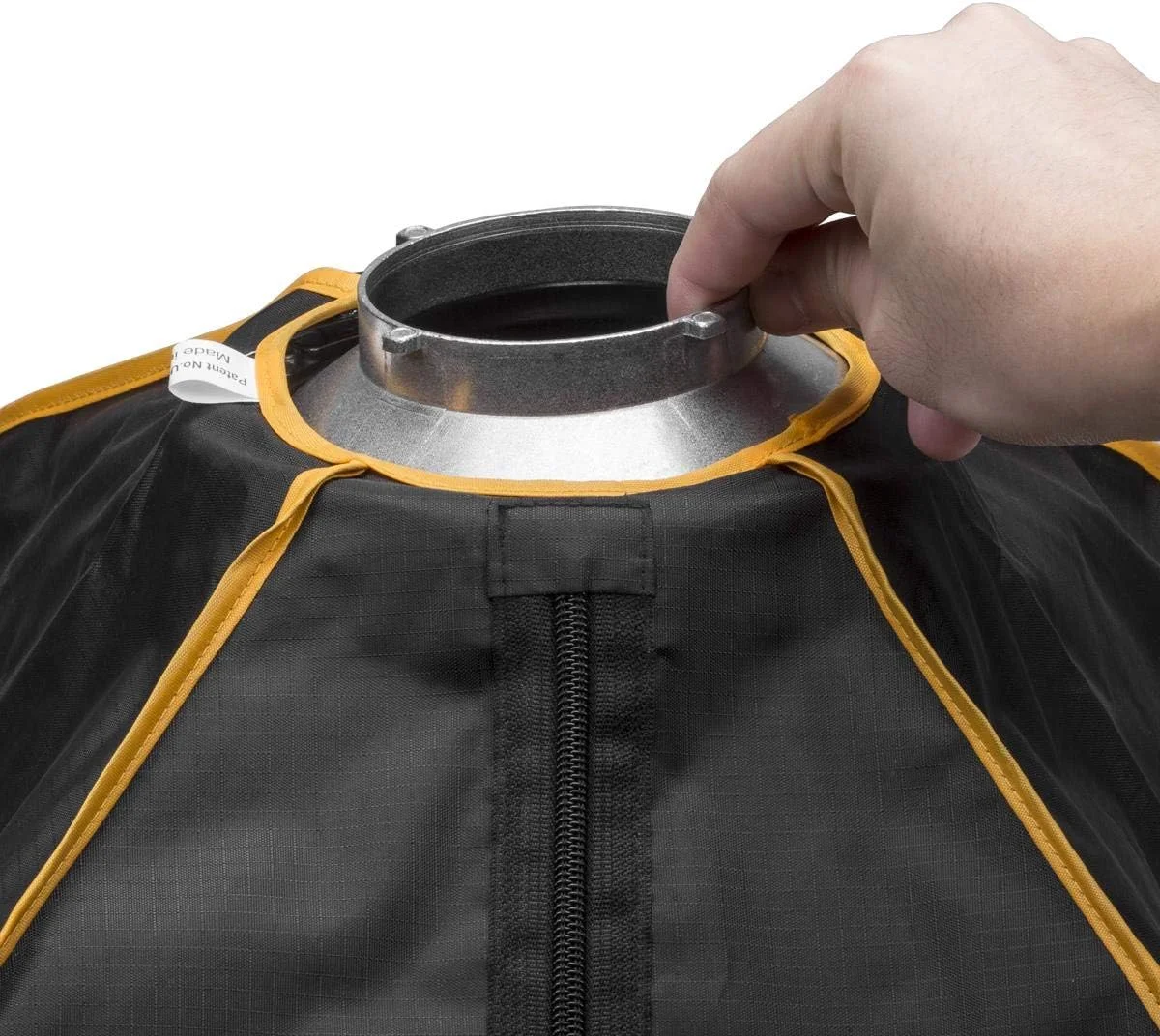 حلقه اتصال سریع سافت باکس Glow EZ Lock، ۱۳۰ میلی‌متری، برای Multiblitz - کوچک