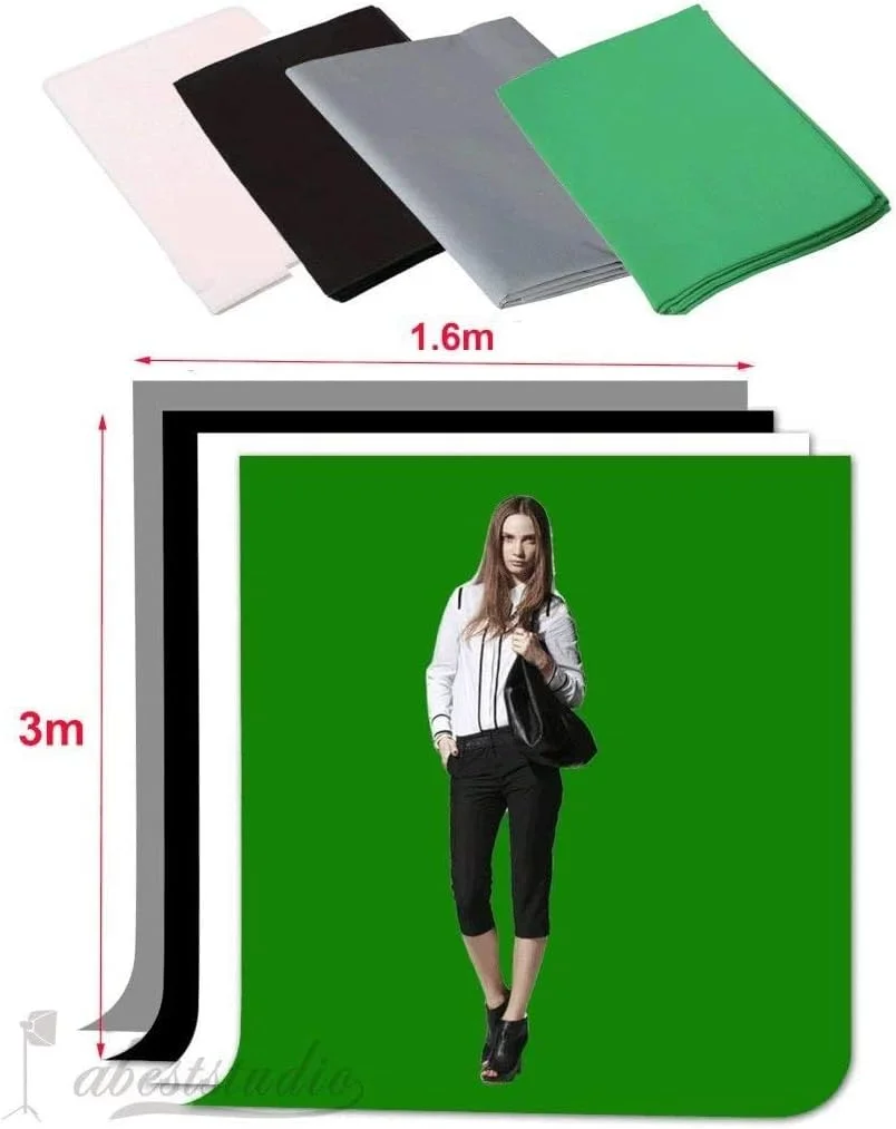 کیت نورپردازی سافت باکس استودیوی عکس 50x70 سانتی متر، نورپردازی سافت باکس عکاسی، کیت نورپردازی مداوم استودیو 5500K + پایه نور آلیاژ آلومینیوم کاملاً قابل تنظیم + لامپ استودیوی عکس 135W