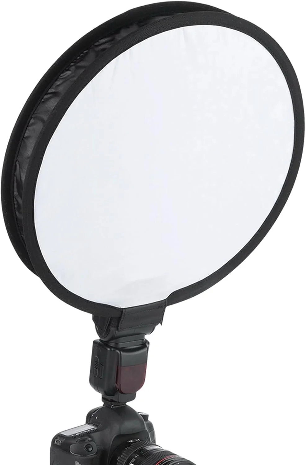 دیفیوزر گرد عمومی، سافت باکس نایلونی 40 سانتی متری 15.75 * 3.15 فلاش، برای دوربین دیجیتال عکاسی