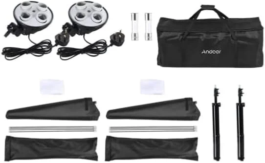 کیت نورپردازی استودیوی عکاسی