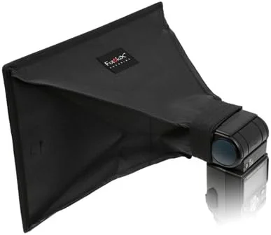 سافت باکس تاشو فلاش اکسترنال Fotodiox سایز 8x12 اینچ برای فلاش های نیکون، کانن، ویویتا، سانپک، نیسین، سیگما، سونی، پنتاکس، المپوس و پاناسونیک