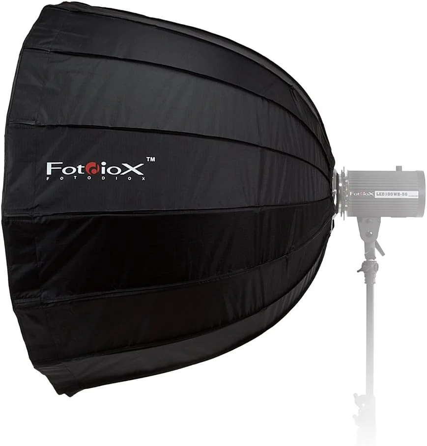 سافت باکس پارابولیک عمیق Fotodiox EZ-Pro سایز 90 سانتی متر - سافت باکس تاشو سریع با مانت Broncolor Impact