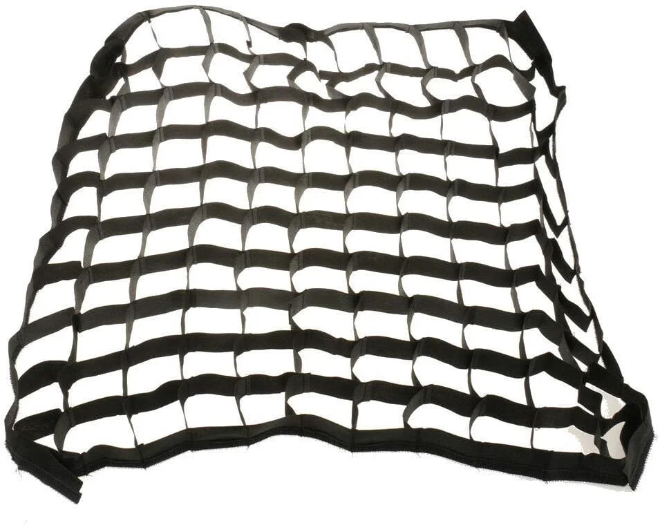 شبکه لانه زنبوری 80x80 سانتی‌متری فوتوکونیک سازگار با سافت باکس چتری نورپردازی فلاش استودیویی [فقط شبکه]