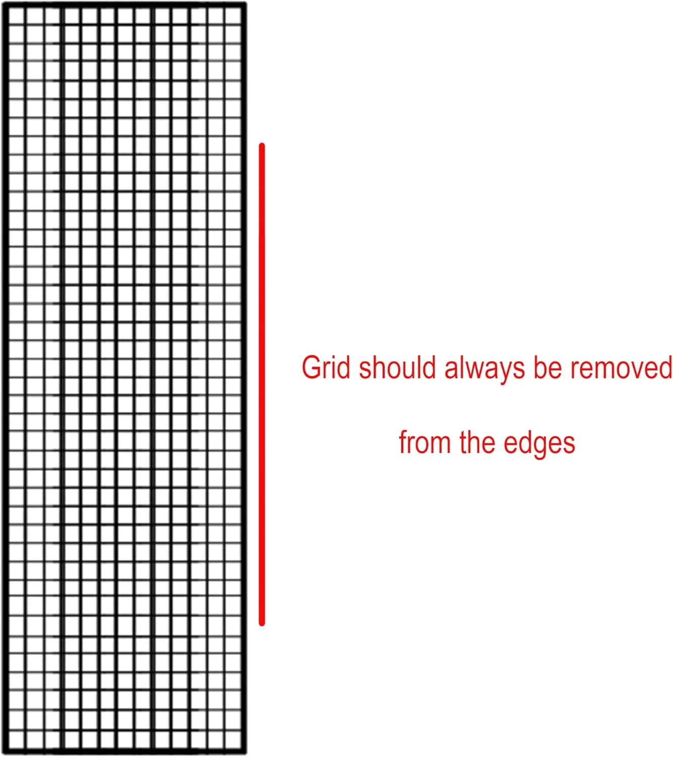 شبکه لانه زنبوری Fotodiox Pro با ابعاد 24x90 سانتی متر، مناسب برای سافت باکس های Pro Studio Solutions با ابعاد 24x90 سانتی متر EZ-Pro