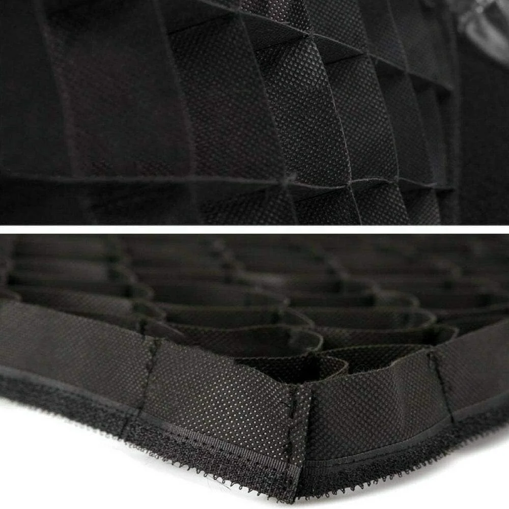 شبکه لانه زنبوری 60x60 سانتی‌متری فوتوکونیک، سازگار با سافت‌باکس چتری نورپردازی استودیویی (فقط شبکه)