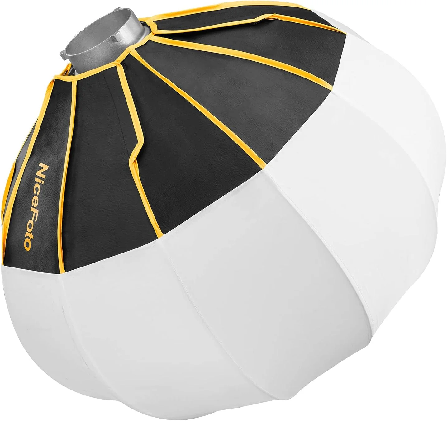 سافت باکس فانوسی تاشو 50 سانتی متری با مانت بوئنز، نصب سریع و قابل حمل برای فلاش استودیویی، نور ال ای دی، مونو لایت ها، نورپردازی ملایم، عکاسی پرتره و تجاری