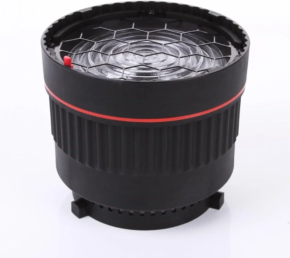 لنز نور استودیویی مانت بوئنز FocusFoto با قابلیت تنظیم زاویه و 4 فیلتر رنگی لنز نور استودیویی مانت بوئنز FocusFoto با قابلیت تنظیم زاویه و 4 فیلتر رنگی