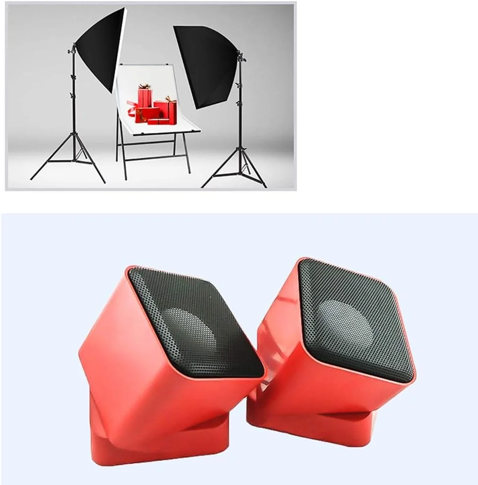 کیت نورپردازی عکاسی QSTF، سافت باکس نور مداوم 105 واتی استودیو برای عکاسی پرتره و فیلمبرداری