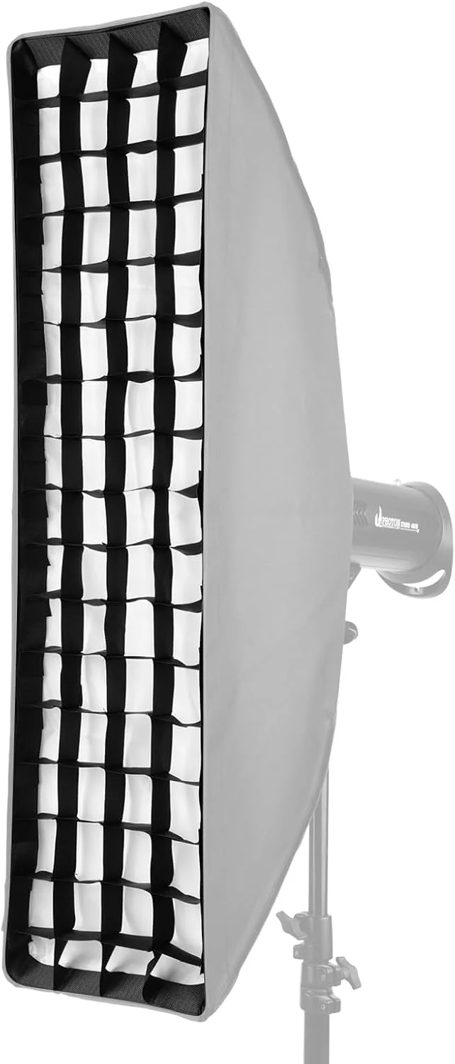 لانه زنبوری سافت باکس نواری فاوونو 22 * 90 سانتی متر، رفلکتور سافت باکس، لوازم جانبی عکاسی پرتره و محصولات