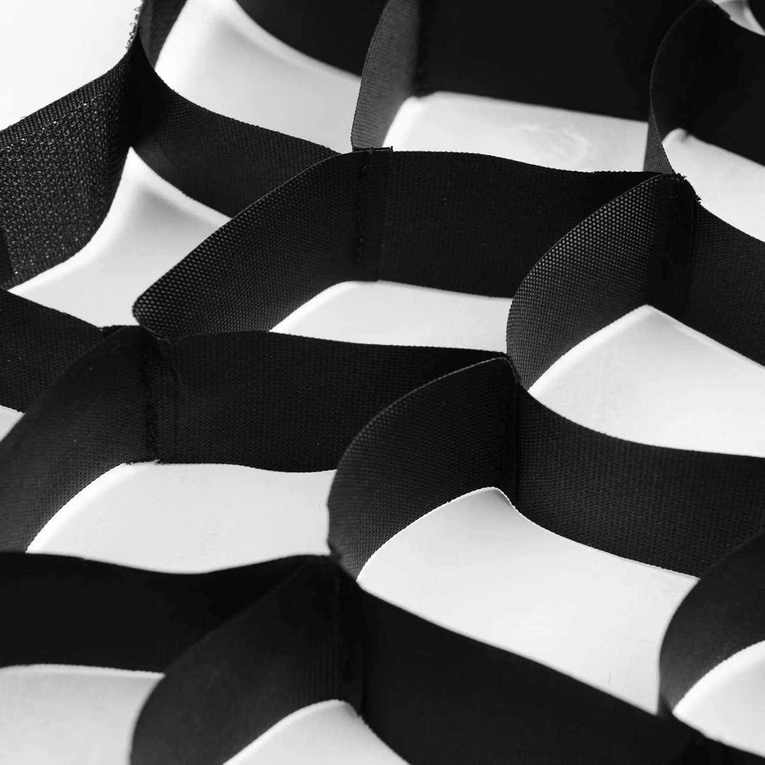 فاوونو سافت باکس نواری عکاسی 35 * 160 سانتی متر / 14 * 63 اینچ با شبکه لانه زنبوری مشکی، رفلکتور سافت باکس، لوازم جانبی عکاسی پرتره و محصولات