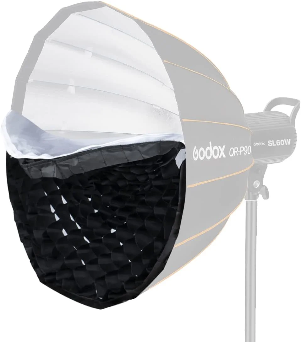 گرید پارچه ای Godox P90-G برای سافت باکس پارابولیک Godox QR-P90 (گرید P90-G) سافت باکس پارابولیک هشت ضلعی 35.4 اینچی 16 میله Aputure Light Dome