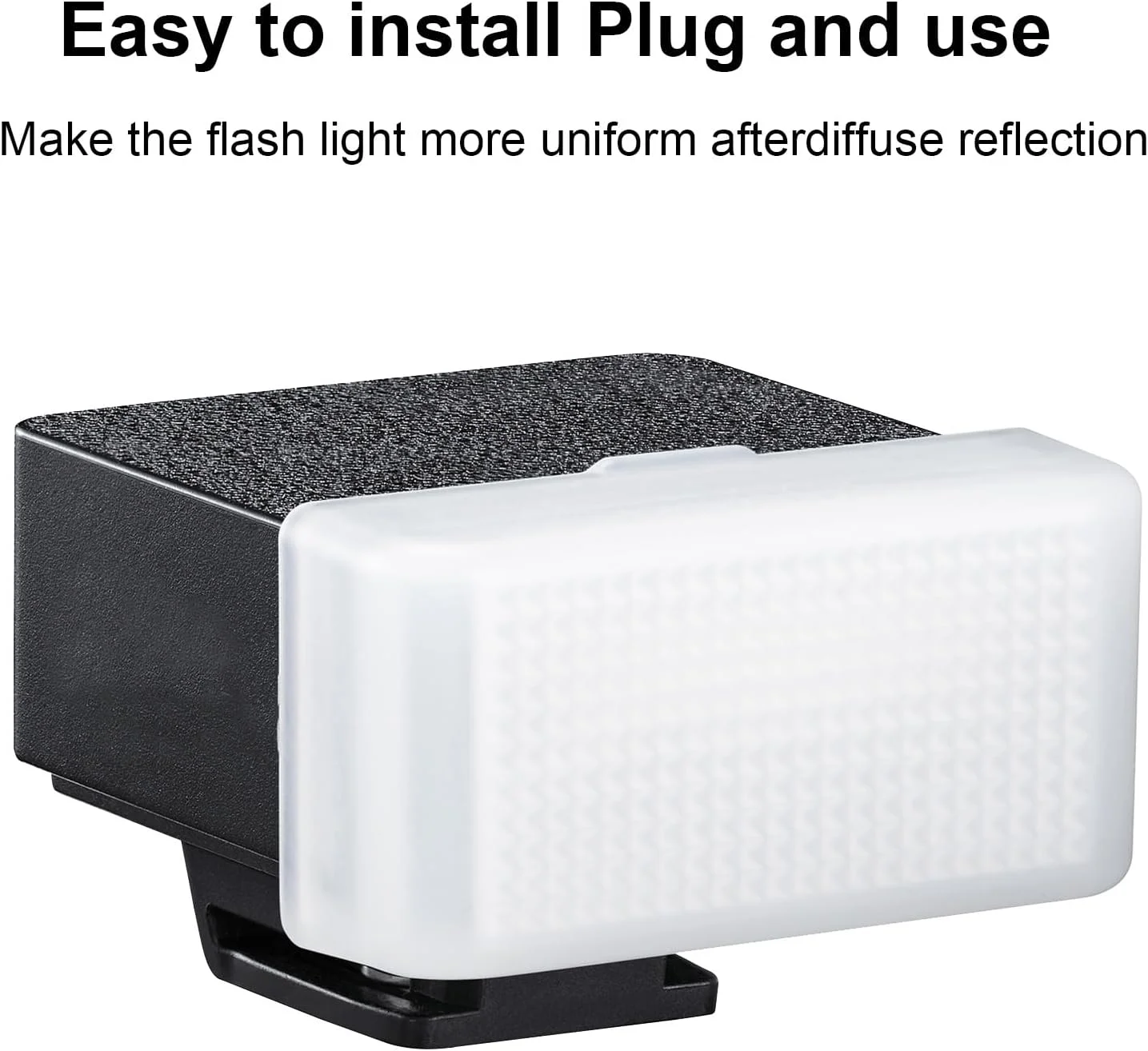 نرم کننده نور فلاش Elprico برای فلاش IM20، روکش لامپ نرم کننده نور، نصب آسان، پوشش نور سایه ملایم ایجاد می کند برای IM20