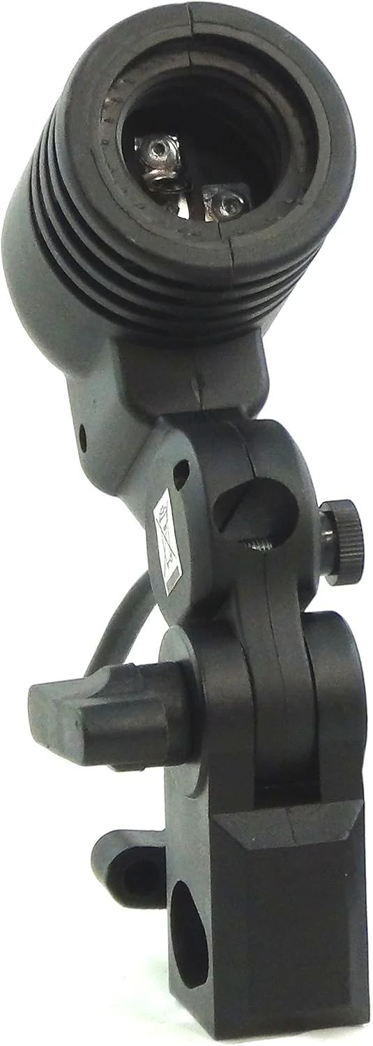 نگهدارنده لامپ حرفه ای DynaSun WOF4005 E27 با سوکت چرخشی تک لامپ و براکت چتر برای نور فلاش Monolight