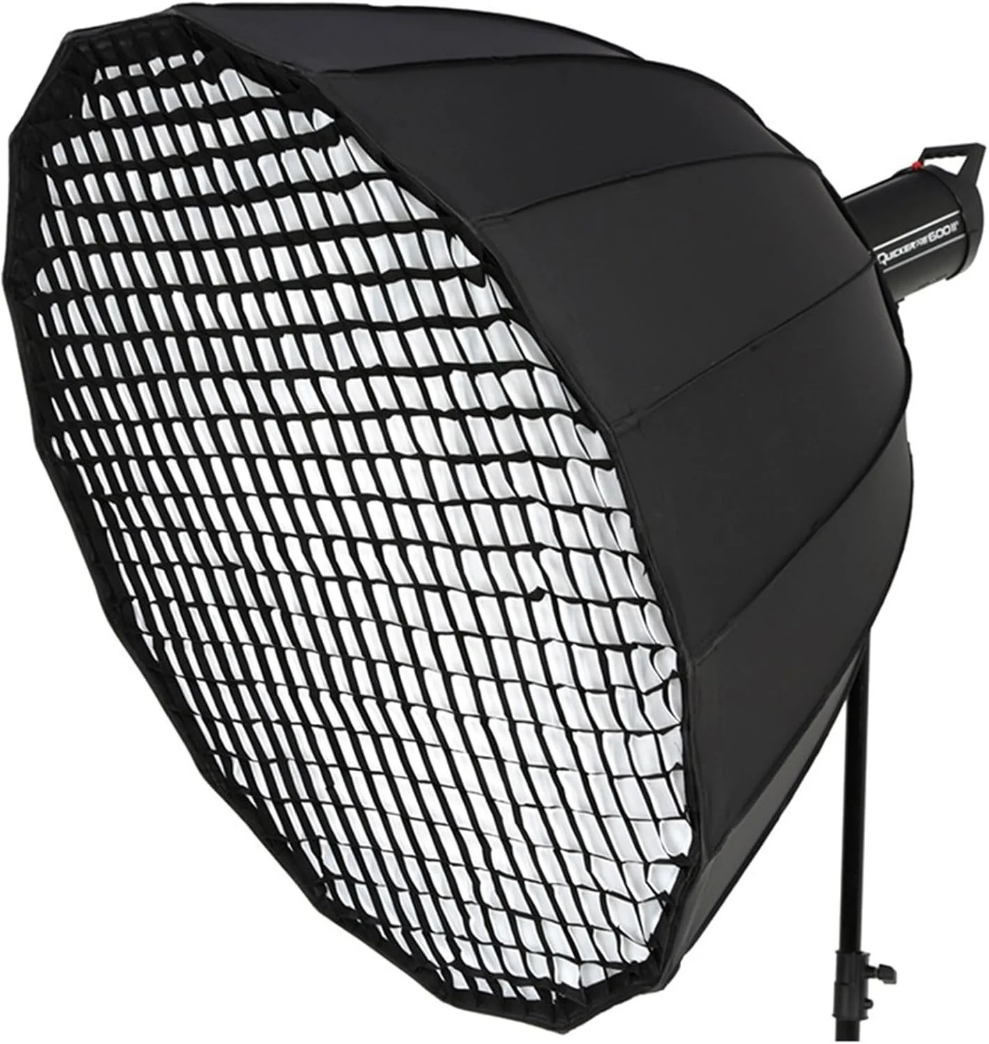 شبکه نورپردازی عکاسی 16 گوشه 90/120 سانتی متر با نصب سریع سافت باکس سهموی دهان عمیق ابزار عکاسی پرتره