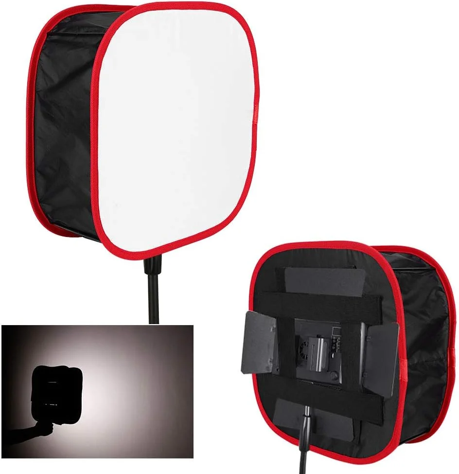 دیفیوزر سافت باکس پنل نور Dioche 660 برای نور ویدئویی ال ای دی Neewer 660 RGB، کیت سافت باکس دیفیوزر پخش