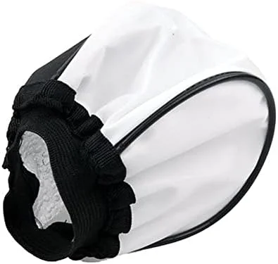 نرم کننده نور فلاش دوربین پارچه ای قابل حمل سافت باکس برای اسپیدلایت پوشش پارچه ای بازتابنده لوازم جانبی فلاش