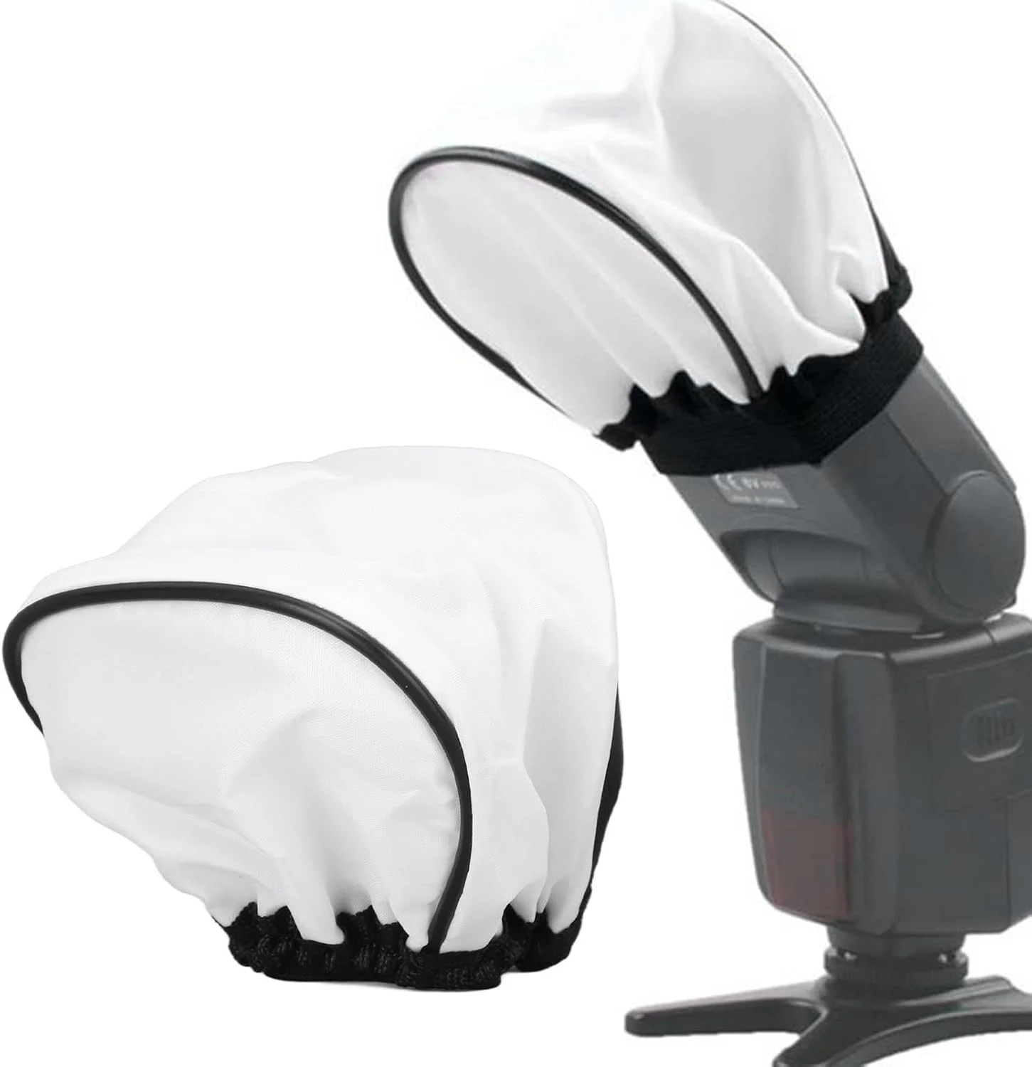 نرم کننده نور فلاش، سافت باکس نایلونی یونیورسال فلاش و دیفیوزر بازتابنده، برای فلاش های اسپیدلایت دوربین های DSLR