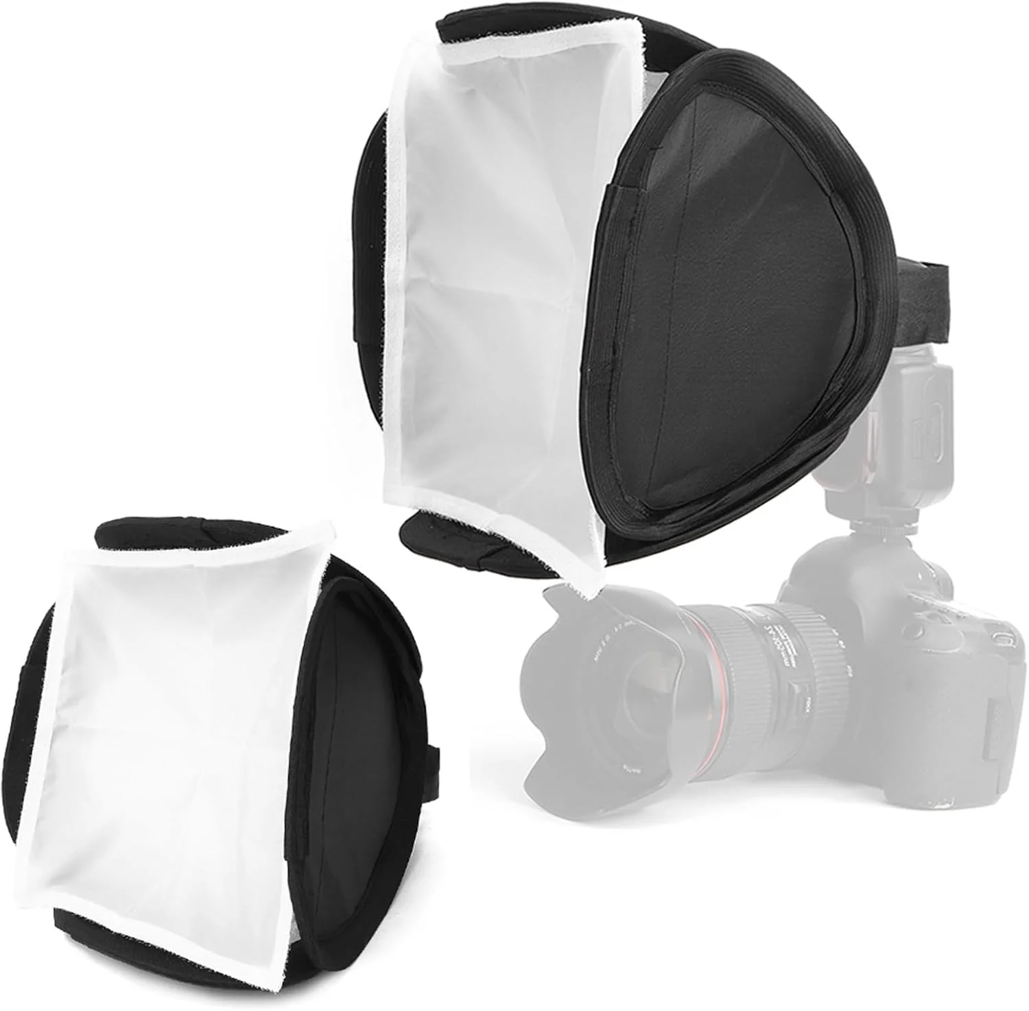 نرم باکس سفید خالص Denash، نرم باکس فلاش، ساخت عالی برای فلاش های رو دوربینی