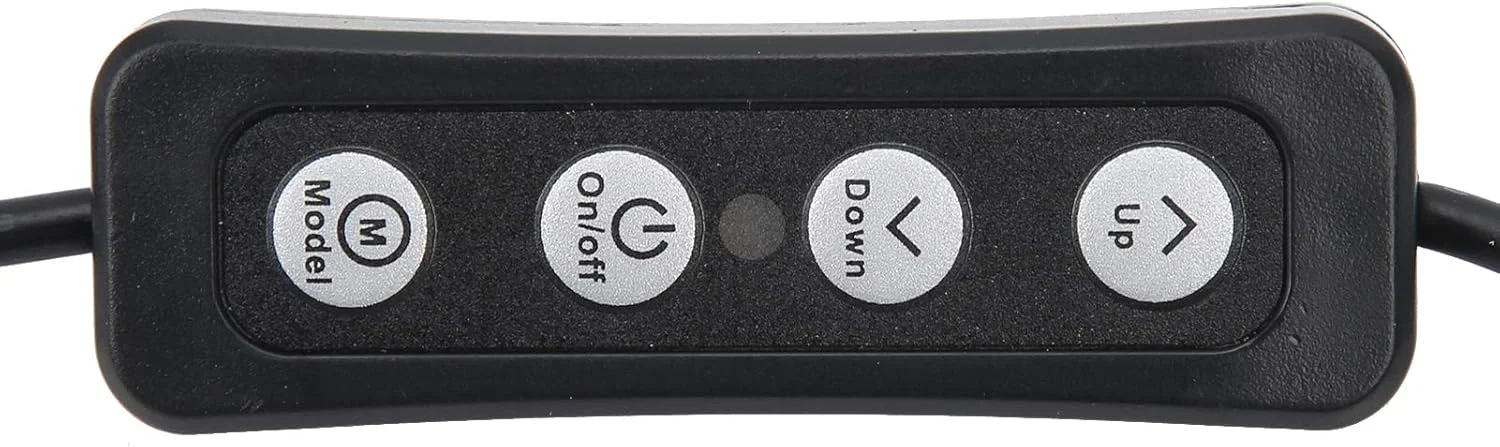 چراغ ال ای دی 4 اینچی Denash، کاربردی، قابل اعتماد، نور پرکننده 3 رنگ برای آموزش آنلاین، جلسات آنلاین و ویدیوهای زنده