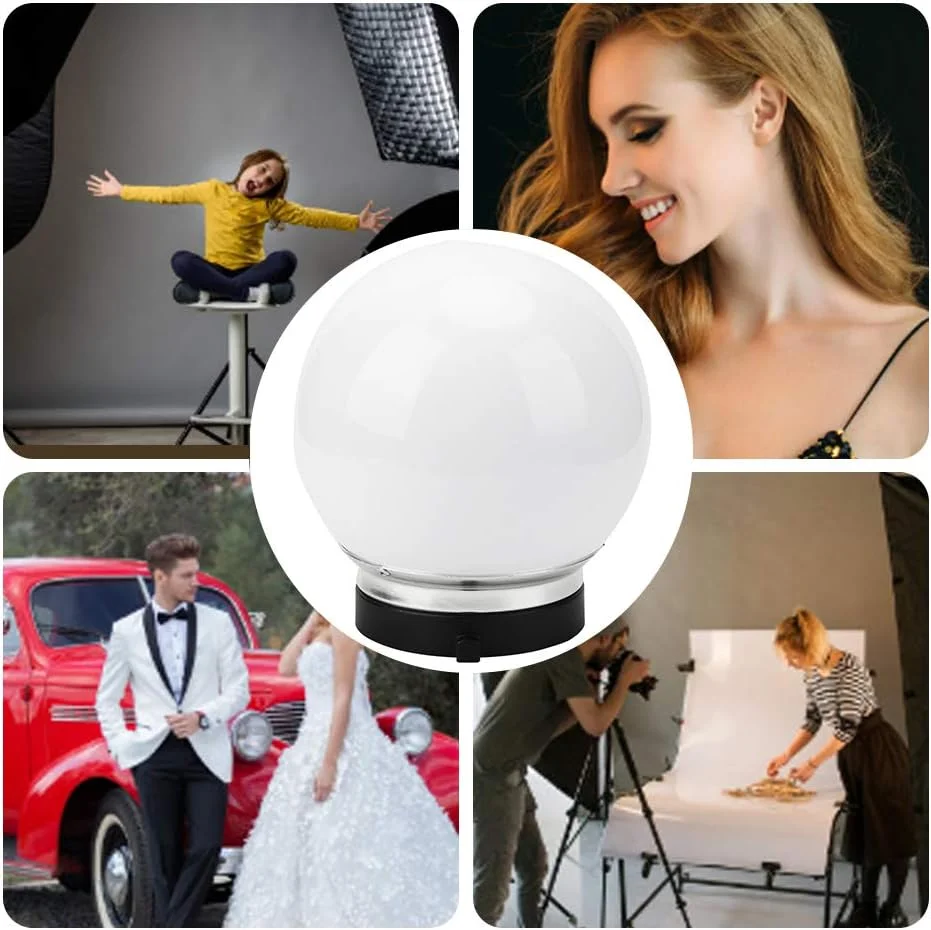 لامپ نورپردازی عکاسی Denash، لامپ های LED نور نرم 15 سانتی متری برای عکاسی و فیلمبرداری، سافت باکس عمومی فلاش برای نورپردازی ویدیو