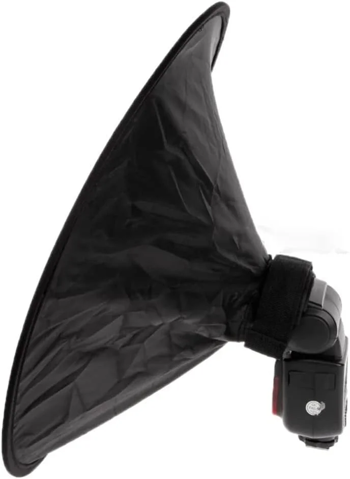 نرم کننده نور فلاش استودیویی گرد 44 سانتی متری یونیورسال به همراه بند برای دوربین