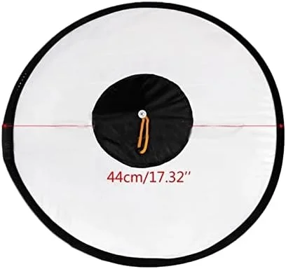 نرم کننده نور فلاش استودیویی گرد 44 سانتی متری یونیورسال به همراه بند برای دوربین