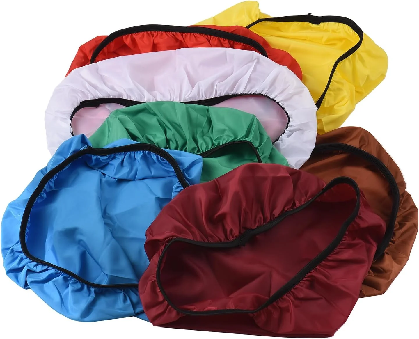 اندور 7 تکه پارچه سایه نورپردازی 55 سانتی متری پخش کننده نرم نور آبی/قرمز/سبز/سفید/زرد/قهوه ای/بنفش سازگار با رفلکتور استاندارد مانت بوون استودیویی