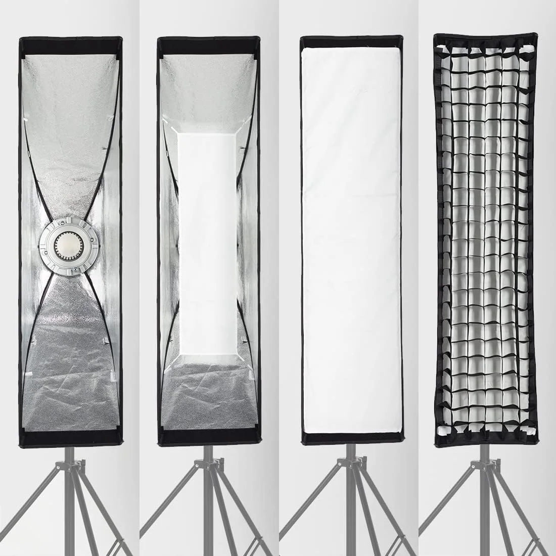 AMBITFUL سافت باکس لانه زنبوری مانت بوئنز برای فلاش استودیویی (FW30 x 120 (2 عدد))